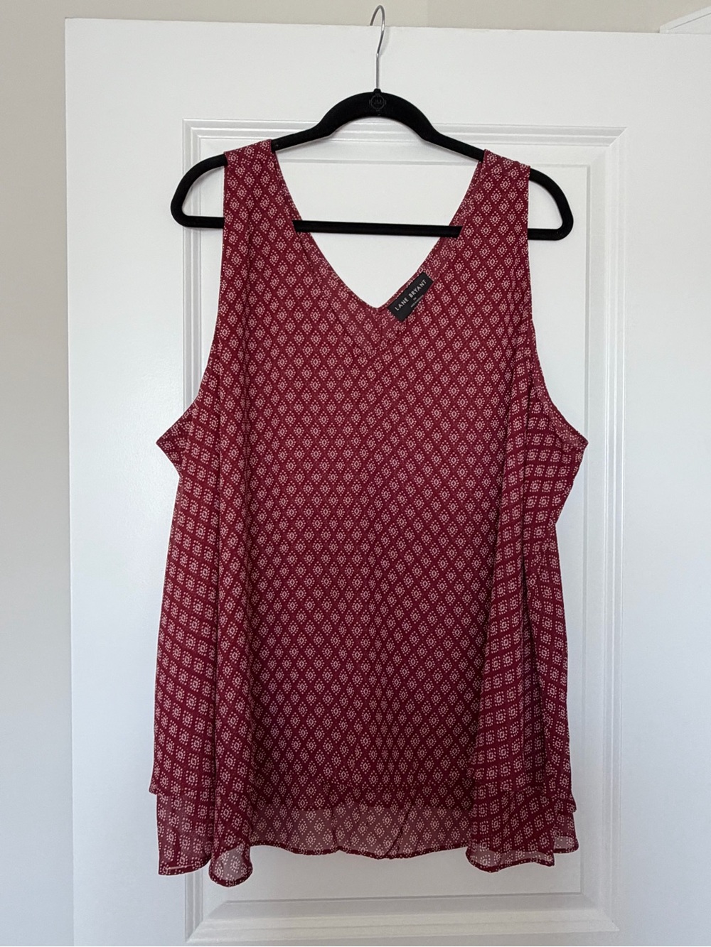 Lane Bryant V-Neck Sleeveless Top